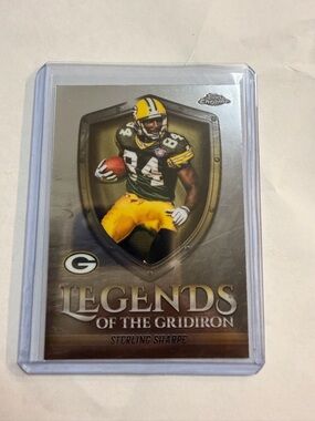 Topps Green & Gold Legends of the Gridiron Sterling Sharpe Card
